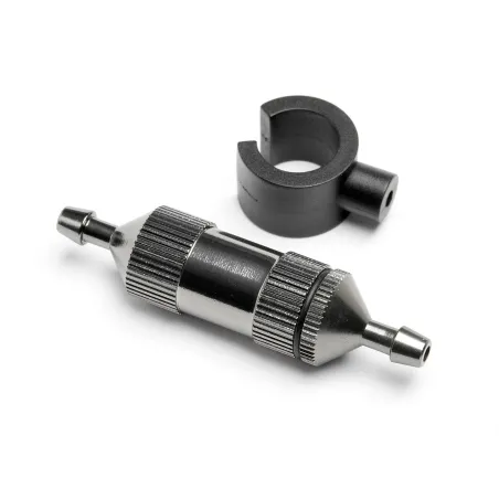 Hpi Racing Stone Fuel Filter (L)/Gunmetal 101760