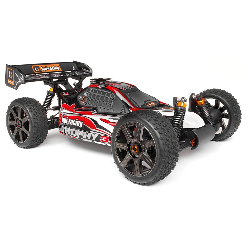 Hpi Racing  Clear Trophy 3.5 Buggy Bodyshell w/Window Masks and Decals 101796