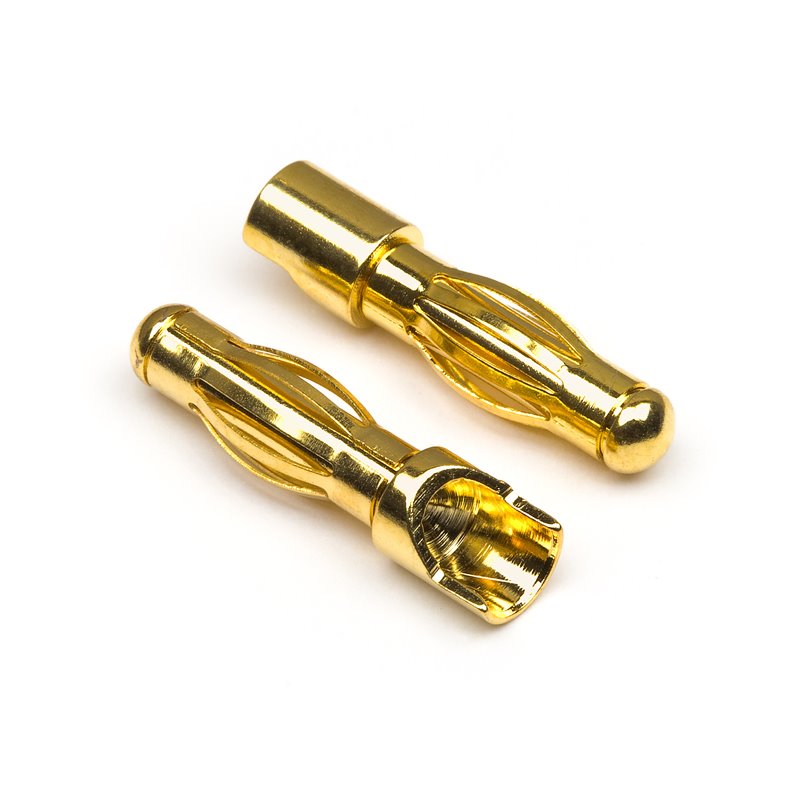 Hpi Racing  MALE GOLD PLATED CONNECTOR (1 PR) 101950