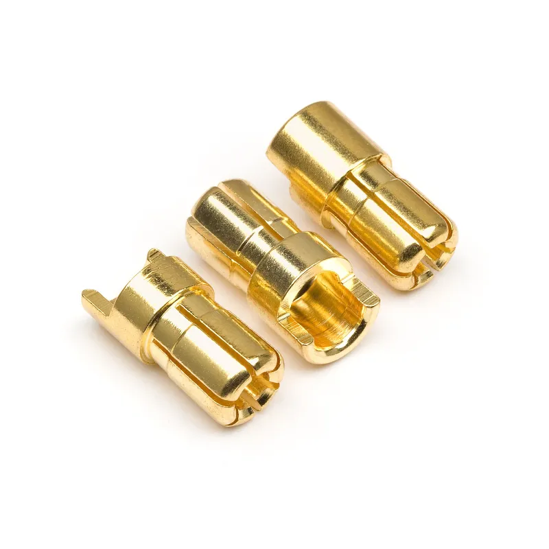 Hpi Racing MALE GOLD CONNECTORS (6.0MM DIA) (3 PCS) 101952