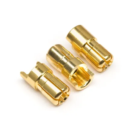 Hpi Racing MALE GOLD CONNECTORS (6.0MM DIA) (3 PCS) 101952