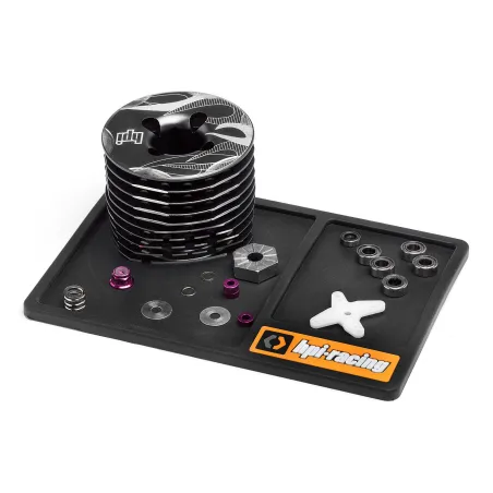 Hpi Racing SMALL RUBBER HPI RACING SCREW TRAY (BLACK) 101998