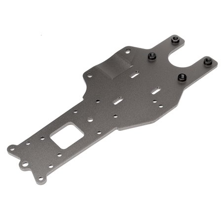 Hpi Racing  REAR CHASSIS PLATE (GUNMETAL) 102169