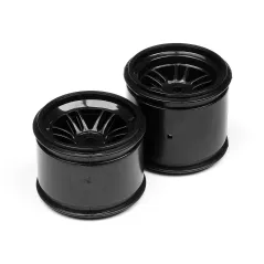 Hpi Racing FT01 WHEEL SET (BLACK/FRONT 2PCS/REAR 2PCS) 102824