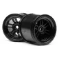 Hpi Racing FT01 WHEEL SET (BLACK/FRONT 2PCS/REAR 2PCS) 102824