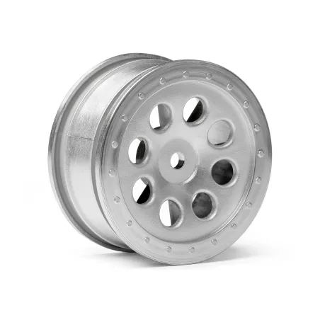 Hpi Racing ST-8 WHEEL MATTE CHROME (0mm OFFSET/2pcs) 103037