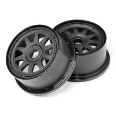 Hpi Racing TR-10 WHEEL BLACK (120x65mm/-10mm OFFSET) 104971