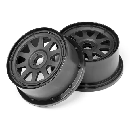 Hpi Racing TR-10 WHEEL BLACK (120x65mm/-10mm OFFSET) 104971