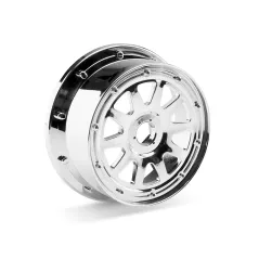Hpi Racing TR-10 WHEEL CHROME (120x60mm/-4mm OFFSET) 104973