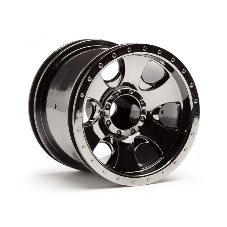 Hpi Racing WARLOCK WHEEL BLACK CHROME (2.2IN/2PCS) 105280