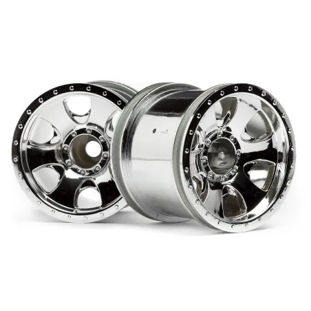 Hpi Racing WARLOCK WHEEL CHROME (2.2IN/2PCS) 106722