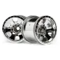 Hpi Racing WARLOCK WHEEL CHROME (2.2IN/2PCS) 106722