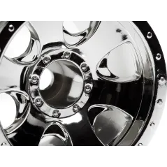 Hpi Racing WARLOCK WHEEL CHROME (2.2IN/2PCS) 106722