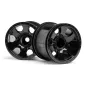 Hpi Racing WARLOCK WHEEL BLACK (2.2IN/2PCS) 106724
