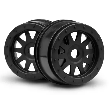 Hpi Racing TR-10 GLUE-LOCK WHEEL BLACK (120X60MM/2PCS) 106896