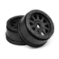 Hpi Racing TR-10 GLUE-LOCK WHEEL BLACK (120X60MM/2PCS) 106896