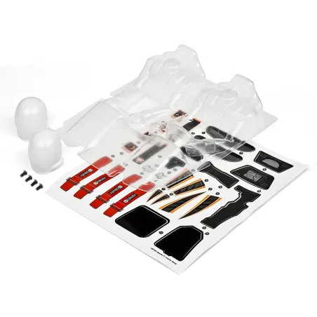 Hpi Racing APACHE C1 COCKPIT (CLEAR) 107174