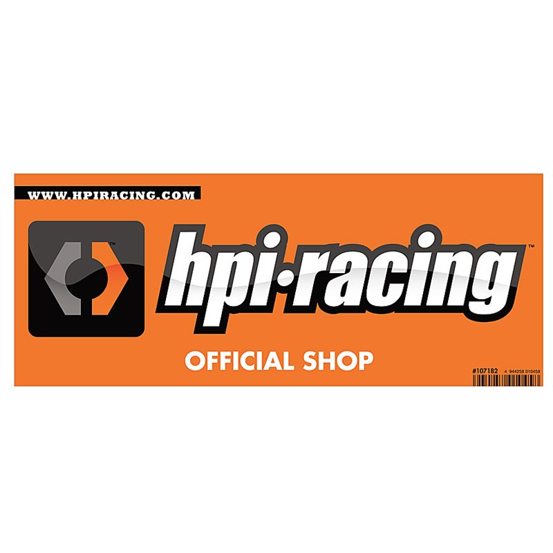 Hpi Racing  HPI LOGO SMALL WINDOW STICKER - DOUBLE SIDED 107182