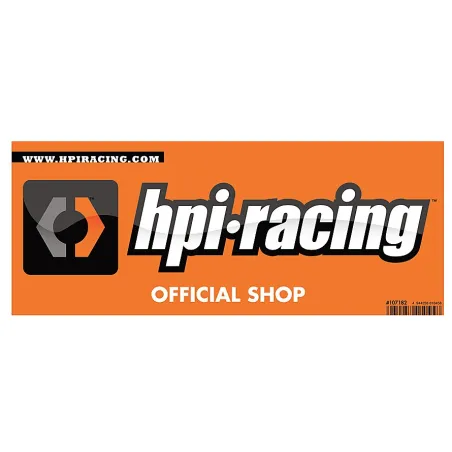 Hpi Racing HPI LOGO SMALL WINDOW STICKER - DOUBLE SIDED 107182