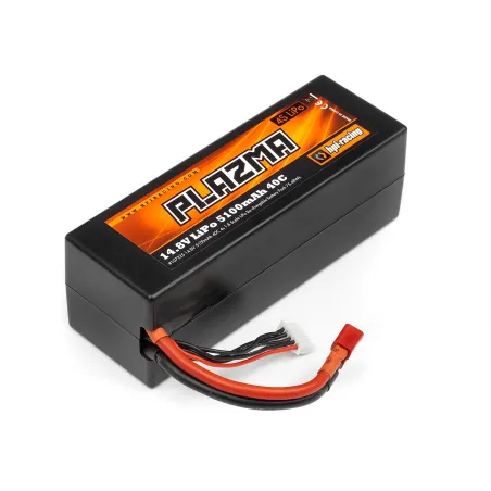 Hpi Racing PLAZMA 14.8V 5100MAH 40C LIPO BATTERY PACK 75.48WH 107225