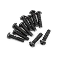 Hpi Racing BUTTON HEAD SCREW M2.5x10mm (HEX SOCKET/10pcs) 107373