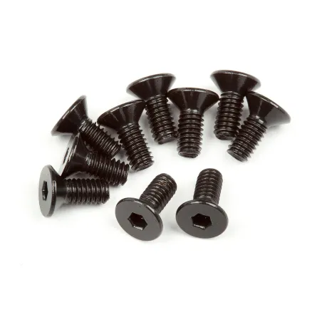 Hpi Racing FLAT HEAD SCREW M2.5x6mm (HEX SOCKET/10pcs) 107374