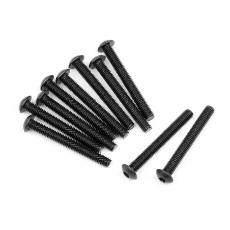 Hpi Racing BUTTON HEAD SCREW M3x25mm (10pcs) 107895