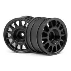Hpi Racing WR8 RALLY OFF-ROAD WHEEL BLACK (48X33MM/2PCS) 107970