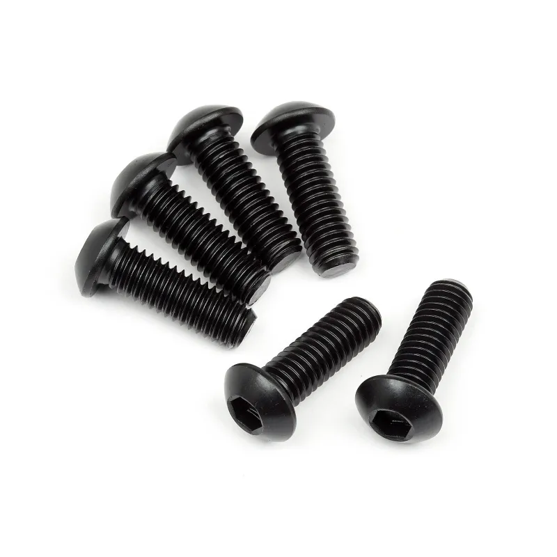 Hpi Racing BUTTON HEAD SCREW M6X18MM (HEX SOCKET) (6PCS) 108709