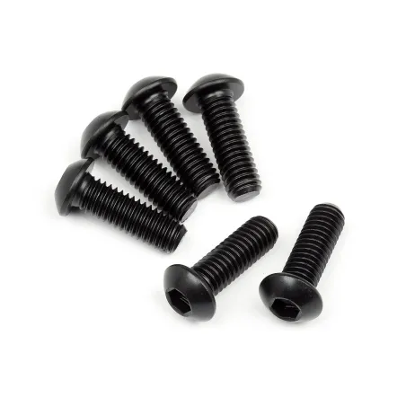 Hpi Racing BUTTON HEAD SCREW M6X18MM (HEX SOCKET) (6PCS) 108709