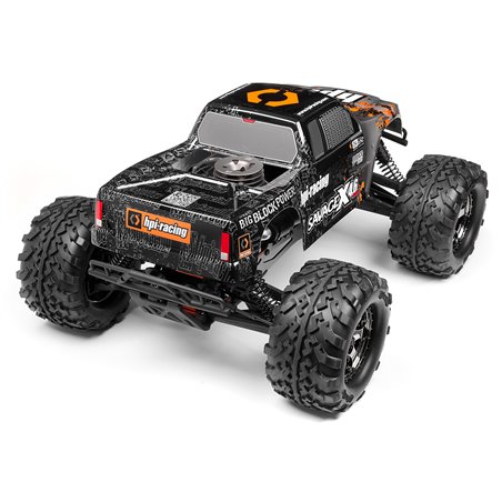 Hpi Racing  NITRO GT-3 TRUCK PAINTED BODY (SILVER/BLACK) 109883