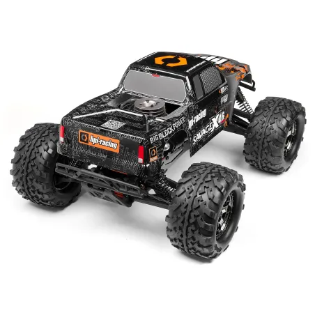 Hpi Racing NITRO GT-3 TRUCK PAINTED BODY (SILVER/BLACK) 109883