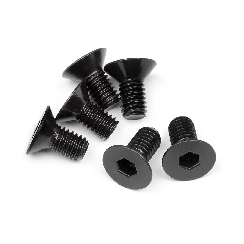 Hpi Racing FLAT HEAD SCREW M6X12MM (HEX SOCKET/6PCS) 109919