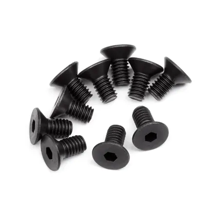 Hpi Racing FLAT HEAD SCREW M4X8MM (HEX SOCKET/10PCS) 110070