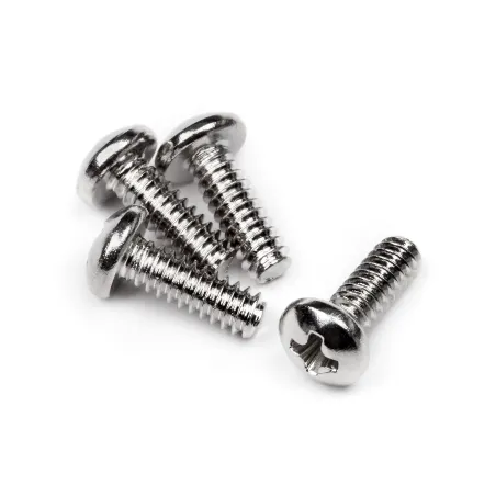 Hpi Racing BUTTON HEAD SCREW 4-40X8MM (4PCS) 111336