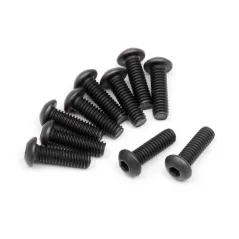 Hpi Racing BUTTON HEAD SCREW M2.5X8MM (HEX SOCKET/10PCS) 112738