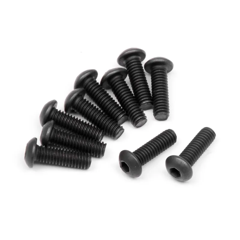 Hpi Racing BUTTON HEAD SCREW M2.5X8MM (HEX SOCKET/10PCS) 112738