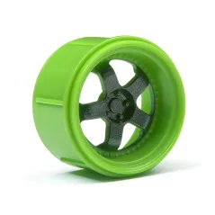 Hpi Racing WORK MEISTER S1 WHEEL GREEN (MICRO RS4/4PCS) 112817