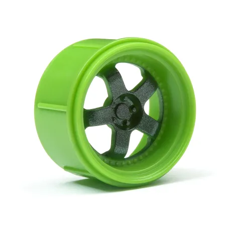 Hpi Racing WORK MEISTER S1 WHEEL GREEN (MICRO RS4/4PCS) 112817