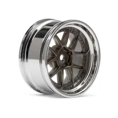 Hpi Racing DY-CHAMPION 26MM WHEEL (CHROME/BRONZE/6MM OS/2PCS) 113090