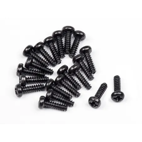 Hpi Racing BUTTON HEAD SCREW M1.7X6MM (20PCS) 114288