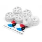 Hpi Racing FIFTEEN52 TURBOMAC WHEEL WHITE (6PCS) 114371