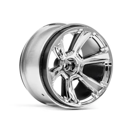 Hpi Racing 6-SHOT MT WHEEL (CHROME/2PCS) 115324