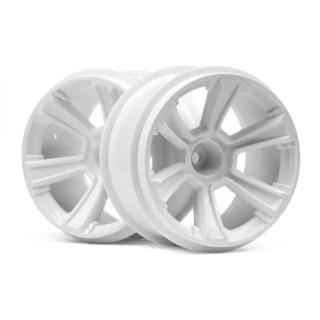 Hpi Racing 6-SHOT MT WHEEL (WHITE/2PCS) 115325