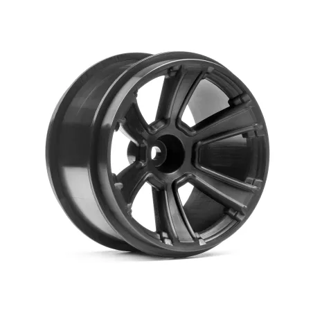 Hpi Racing 6-SHOT MT WHEEL (BLACK/2PCS) 115327