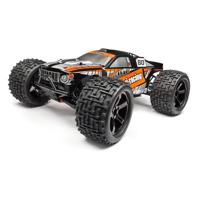Hpi Racing  TRIMMED AND PAINTED BULLET 3.0 ST BODY (BLACK) 115507