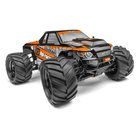 Hpi Racing TRIMMED AND PAINTED BULLET 3.0 MT BODY (BLACK) 115508