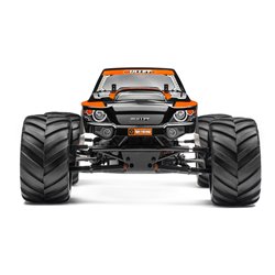Hpi Racing  TRIMMED AND PAINTED BULLET 3.0 MT BODY (BLACK) 115508