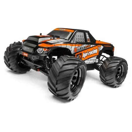 Hpi Racing BULLET MT CLEAR BODY W/ NITRO/FLUX DECALS 115515