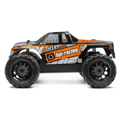 Hpi Racing BULLET MT CLEAR BODY W/ NITRO/FLUX DECALS 115515